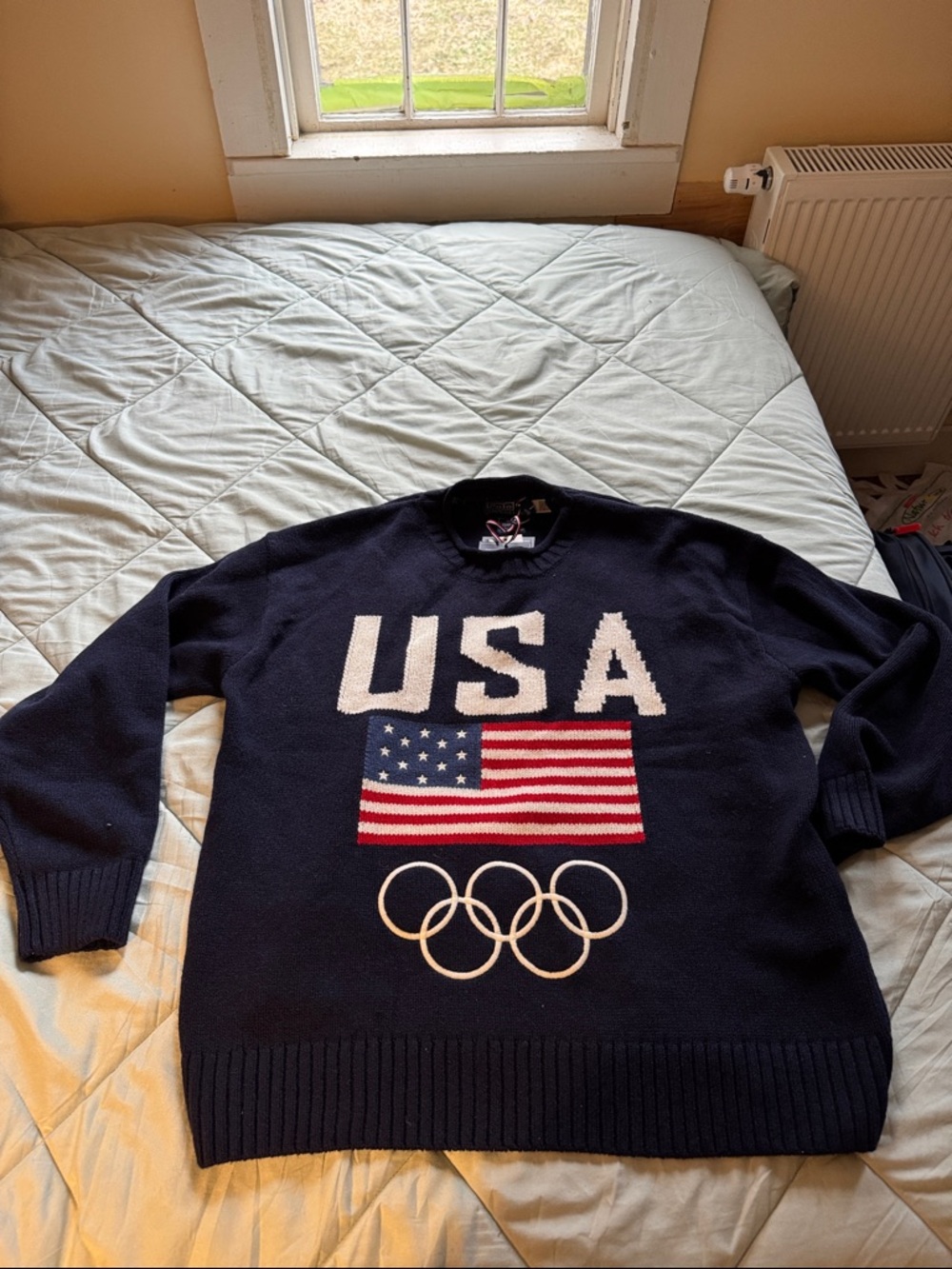 Team USA Ralph Lauren Sweater Blue